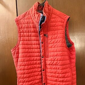 Relwen Windzip Vest Cardinal Red Medium